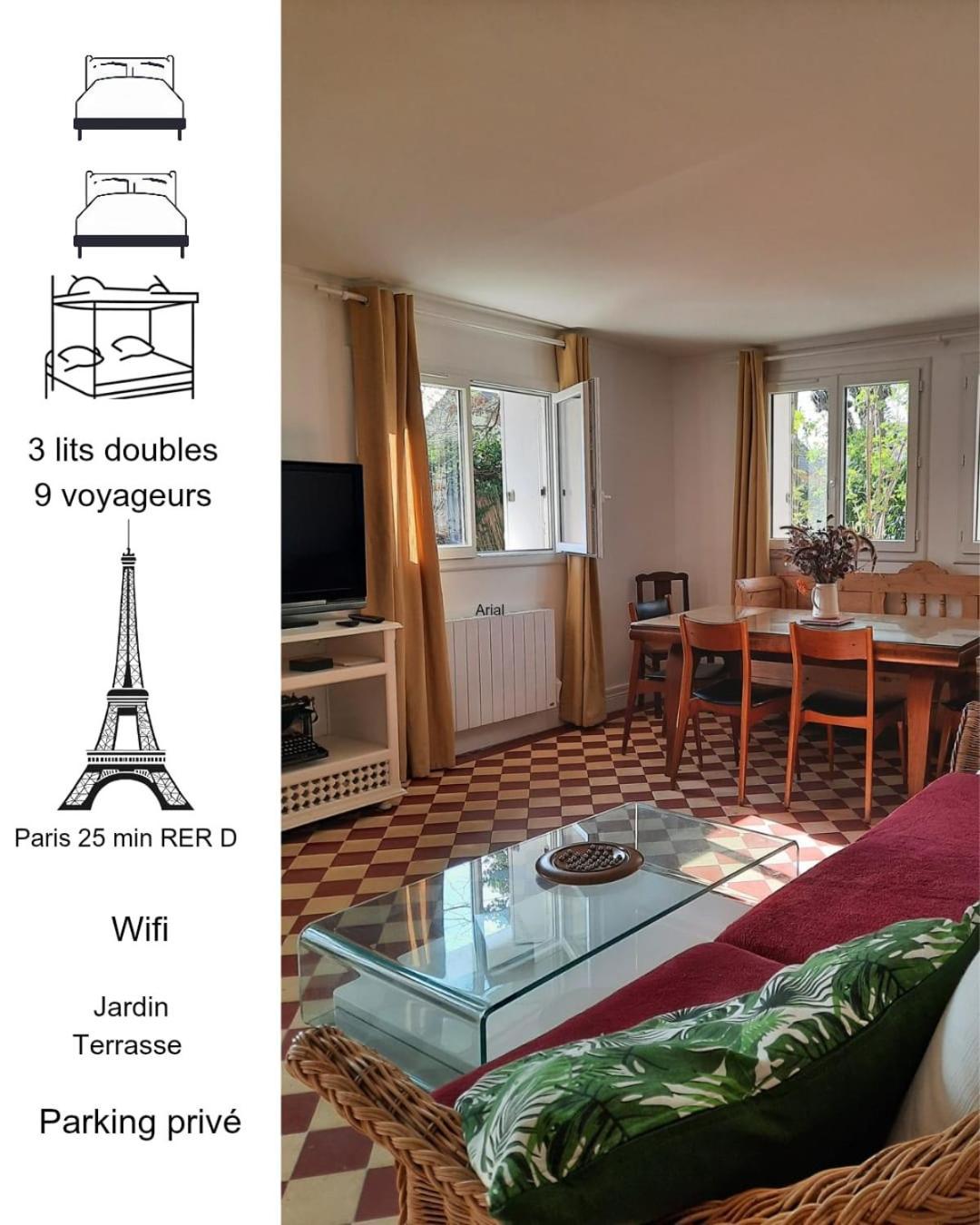 L'Ile Des Prevots Apartment Crosne Luaran gambar
